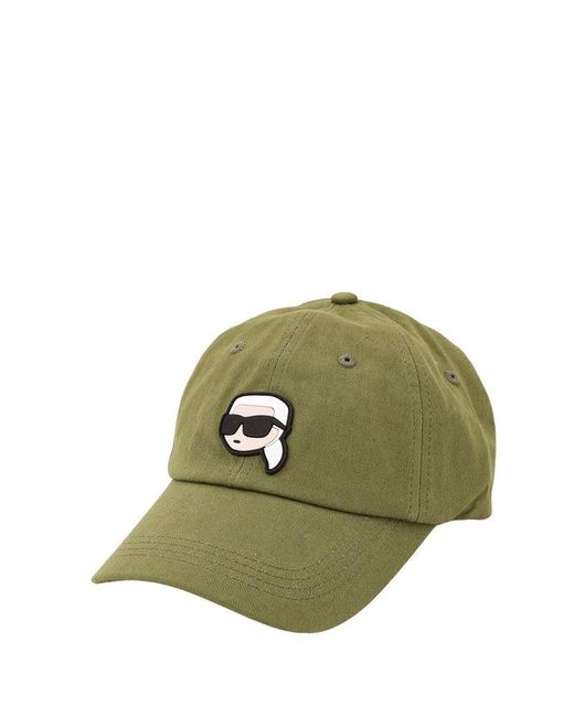 Karl Lagerfeld Green Hat