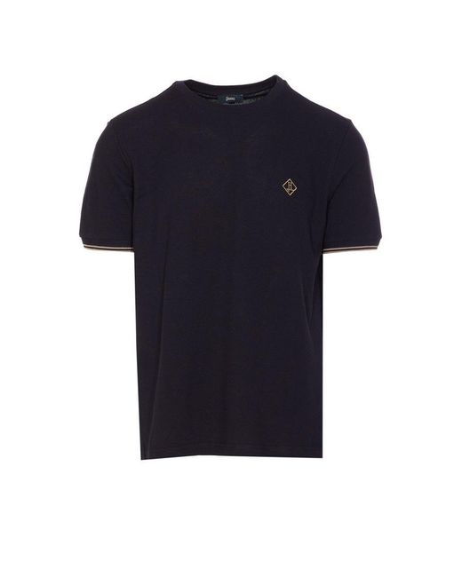 Herno Blue T-Shirts And Polos for men