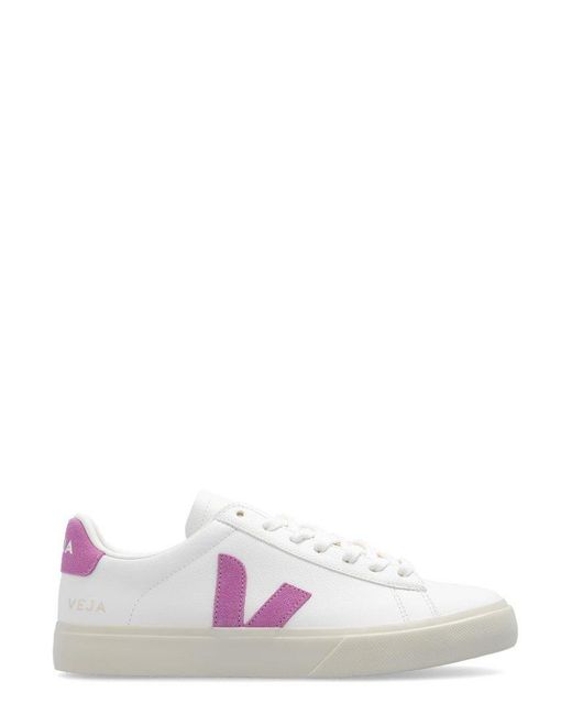 Veja White Campo Chromefree Low-top Sneakers