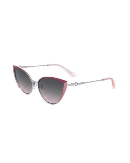 Love Moschino Black Cat Eye Frame Sunglasses