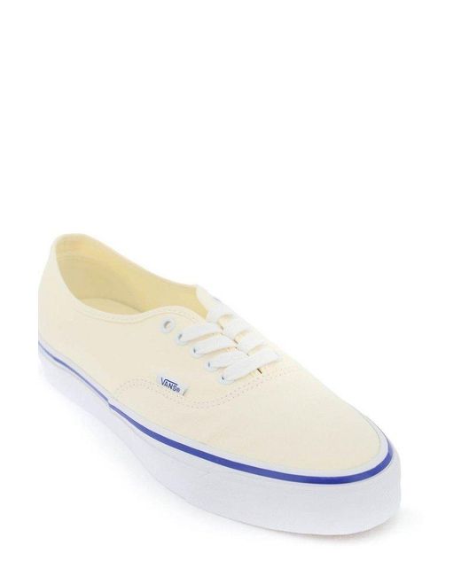 Vans White Premium Authentic 44 Lace-Up Sneakers