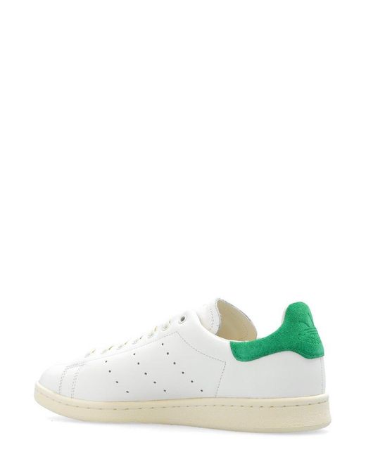 Adidas Originals White Stan Smith Lux Lace-up Sneakers for men