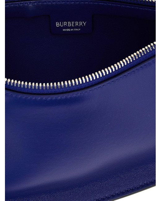 Burberry Purple Shield Shoulder Bags