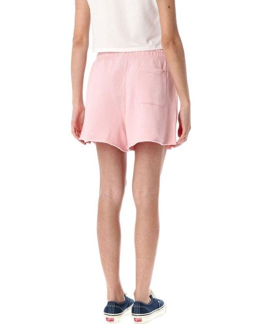 Polo Ralph Lauren Pink Lightweight Fleece Drawstring Short