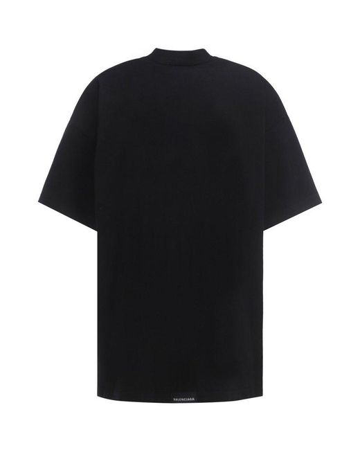 Balenciaga Cotton Crewneck Oversized T 