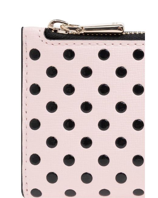 Kate Spade White Devin Small Bifold Wallet