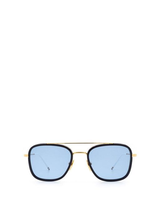 Thom Browne Sunglasses in Blue for Men | Lyst