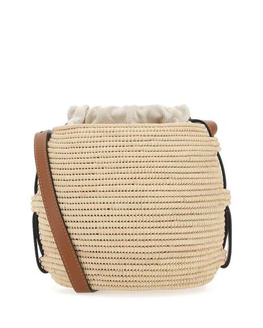 Loewe Beehive Basket Bag in Natural | Lyst