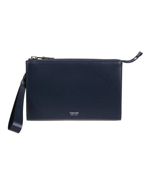 Tom Ford Blue Clutches for men