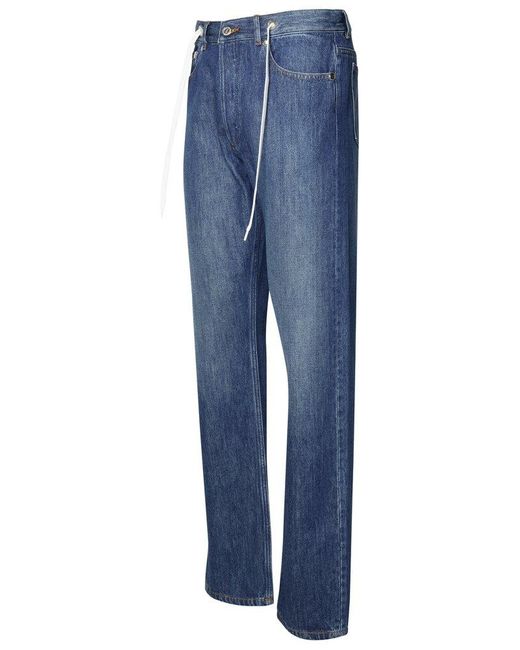 A.P.C. Blue 'Sureau' Cotton Jeans for men