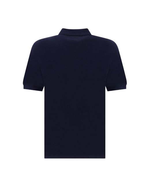 Brunello Cucinelli Blue Polo Shirts for men