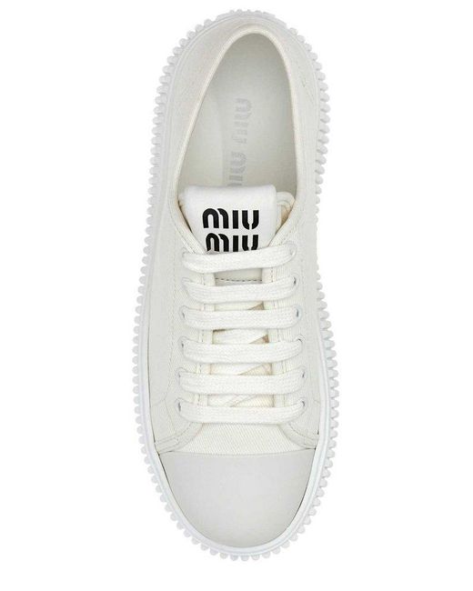 Miu Miu White Sneakers