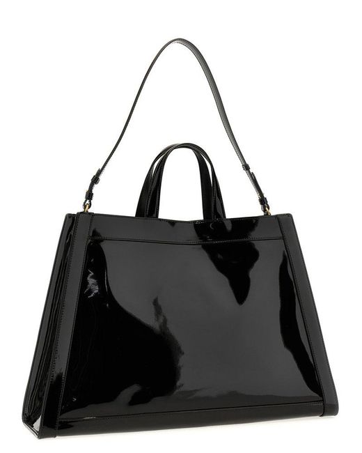 Balmain Black 'Olivier'S Cabas' Shopping Bag