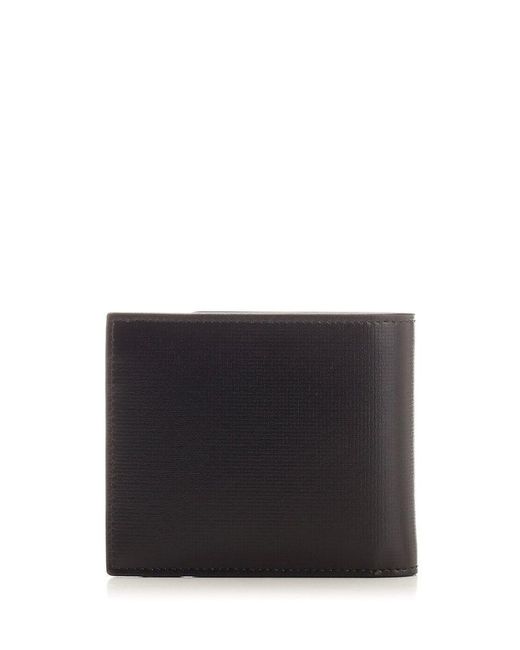 Givenchy Black Butter Soft Leather Bi Fold Wallet for men