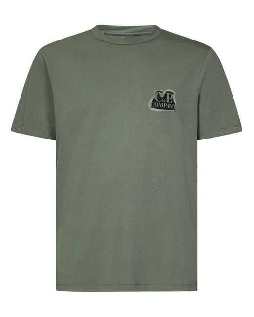 C P Company Green T-shirt for men