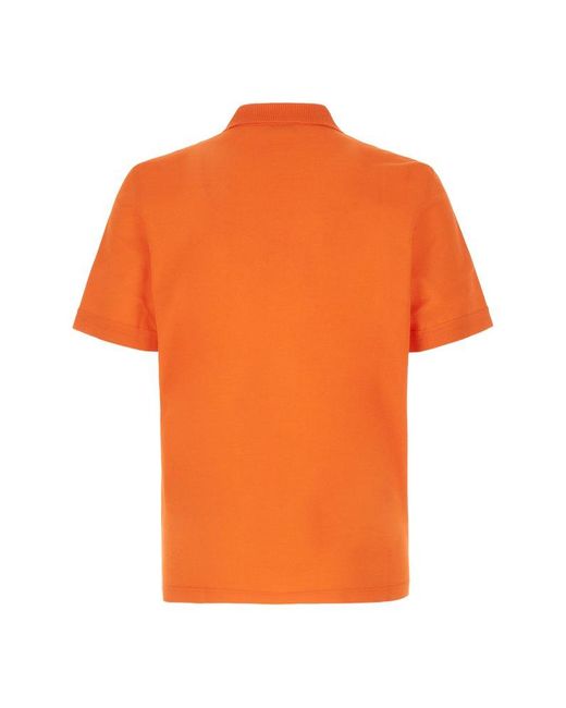 Ferragamo Orange Polo for men