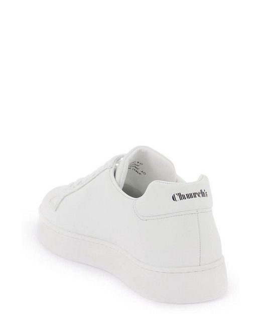 Church's White Ludlow Round-toe Lace-up Sneakers for men