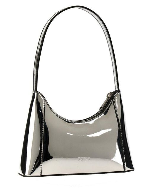 Furla Black Diamante Mini Shoulder Bags