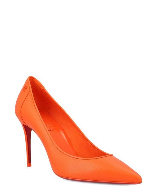Christian Louboutin Red Sporty Kate Pointed Toe Pumps