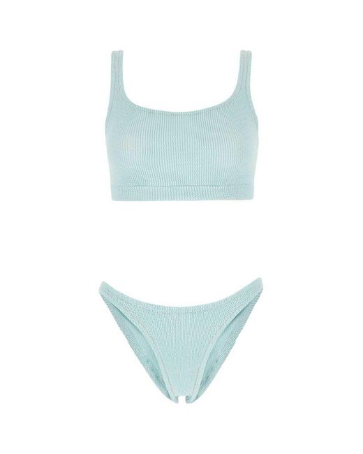 Reina Olga Ginny Boobs Stretch Bikini Set in Blue | Lyst