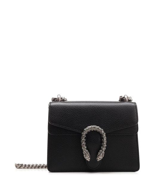 Gucci Dionysus Python Top Handle Bag In Black Lyst, 57% OFF