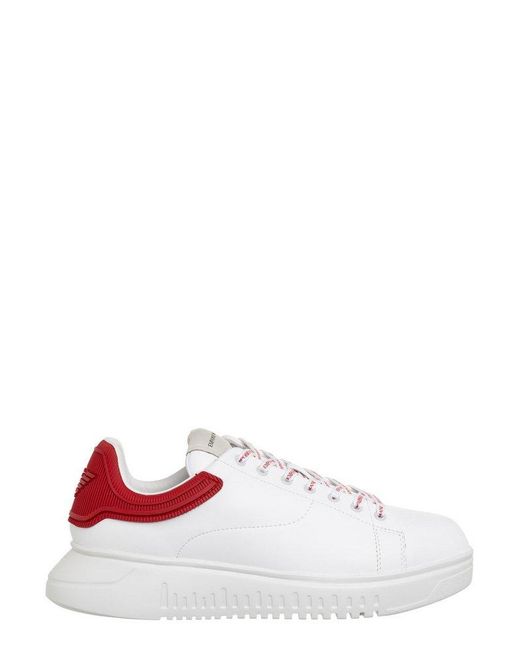 Armani lace up sneakers 2025