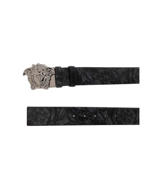 Versace Reversible Belt, in Black for Men | Lyst