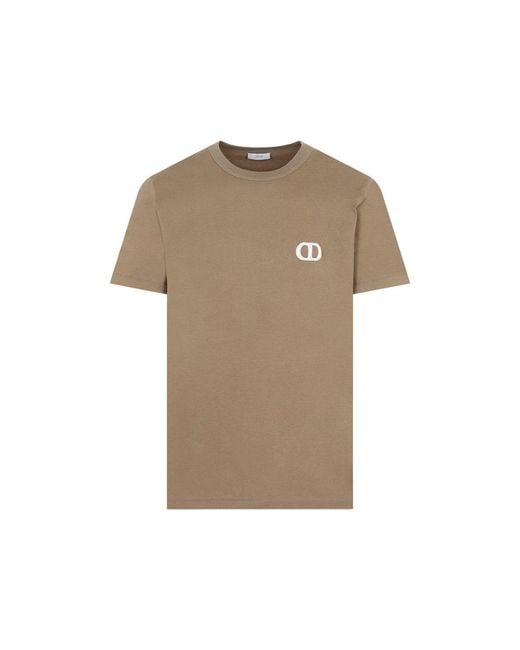 Dior Brown Cd Icon T-shirt Top for men