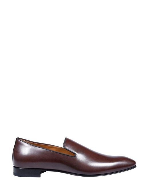 Christian Louboutin Brown Dandelion Flat Loafers for men