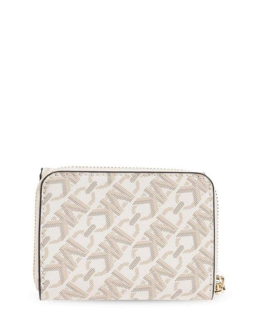 MICHAEL Michael Kors Natural Empire Signature Logo Tri-Fold Wallet