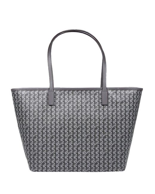 トートバッグ Tory Burch Ever-Ready' Small Grey Fabric Shopping Bag Tory Burch 'Ever-Ready' Shopper Bag in Grey | Lyst Canada