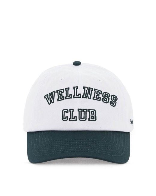 Sporty & Rich Blue Sporty Rich Wellness Club Baseball Hat