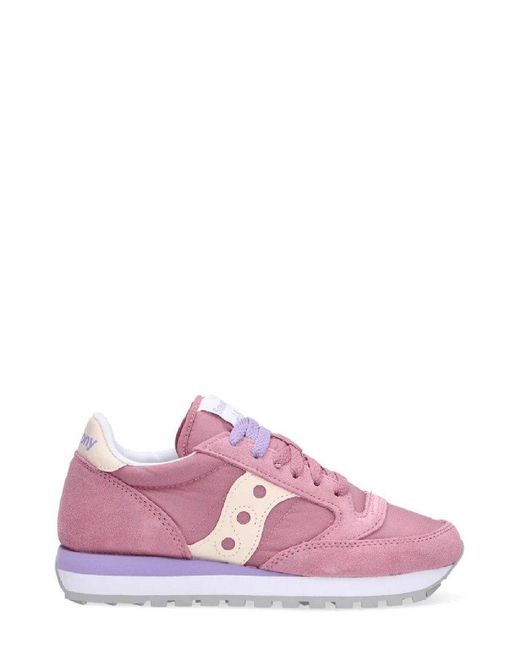 Saucony Pink Jazz Original Lace-up Sneakers