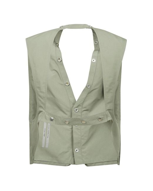 Rick Owens Green Vests for men