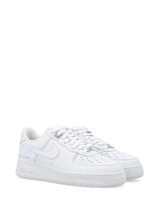 Nike White X 1017 Alyx 9sm Air Force 1 Lace-up Sneakers
