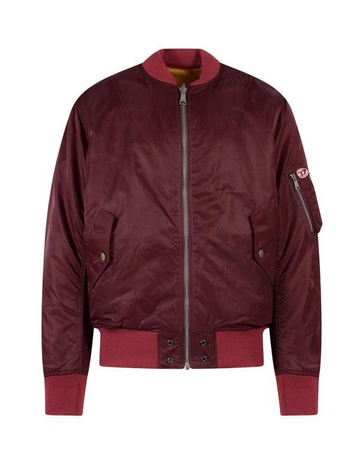 DIESEL Jacket in Red for Men Lyst