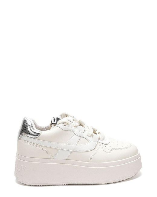 Ash Match Lace-up Sneakers in White | Canada