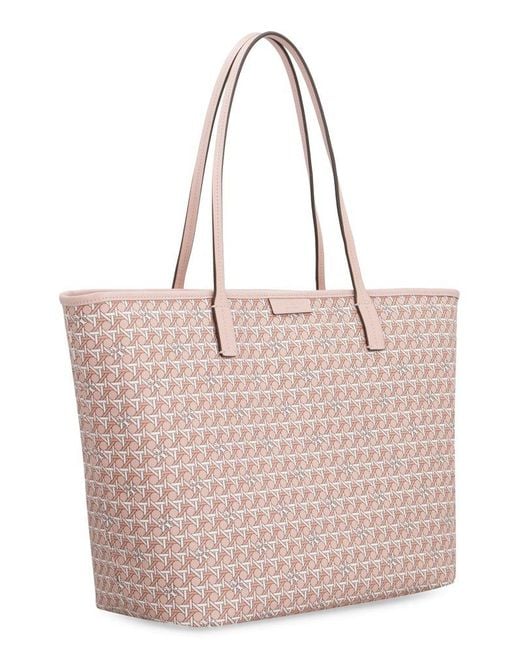 Tory Burch Pink Ever-ready Zip Tote