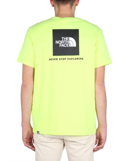 The North Face Yellow Redbox Reaxion T-Shirt for men
