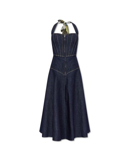 Diane von Furstenberg Blue Denim Dress By ,