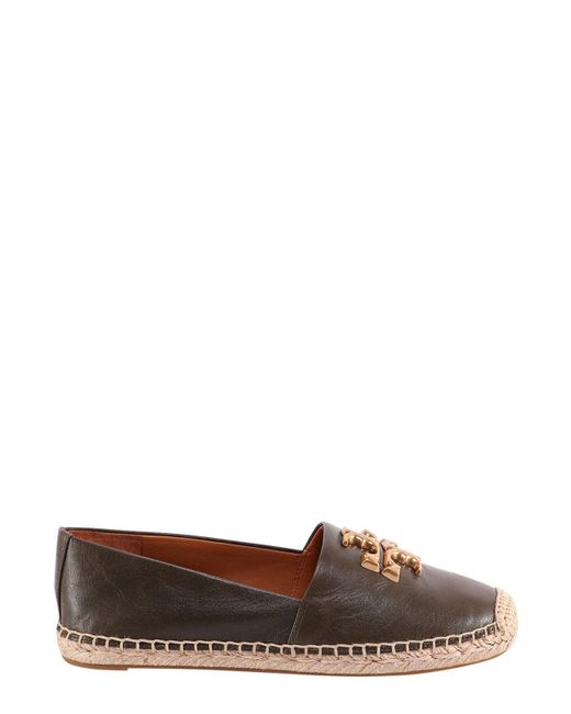 tory burch eleanor leather espadrilles