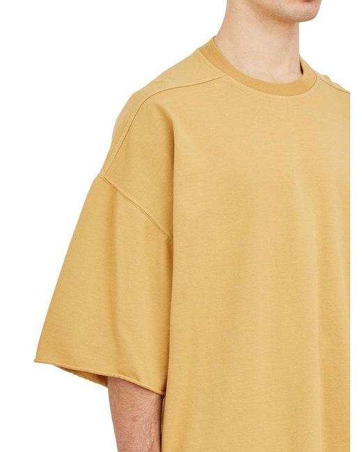 Rick Owens Yellow Drkshdw T-Shirts & Tops for men