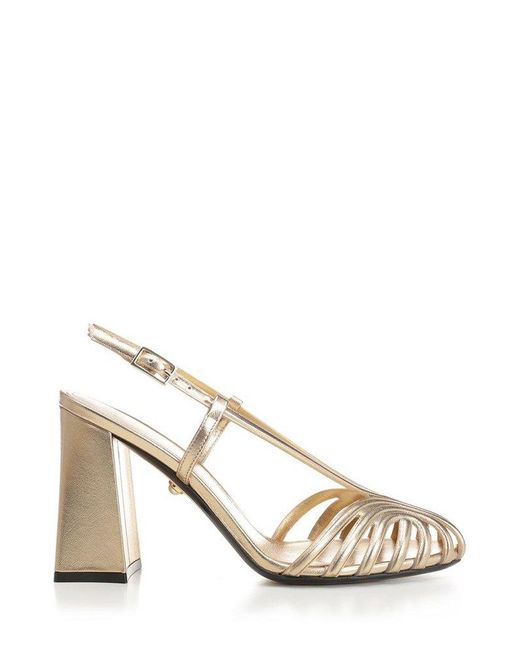 ALEVI Natural Alevi' Milano Marta Cage Heel Sandal