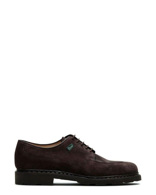 Paraboot Brown Avignon Lace-Up Loafers for men