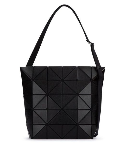 Bao Bao Issey Miyake Zip-up Shoulder Bag in Black | Lyst UK