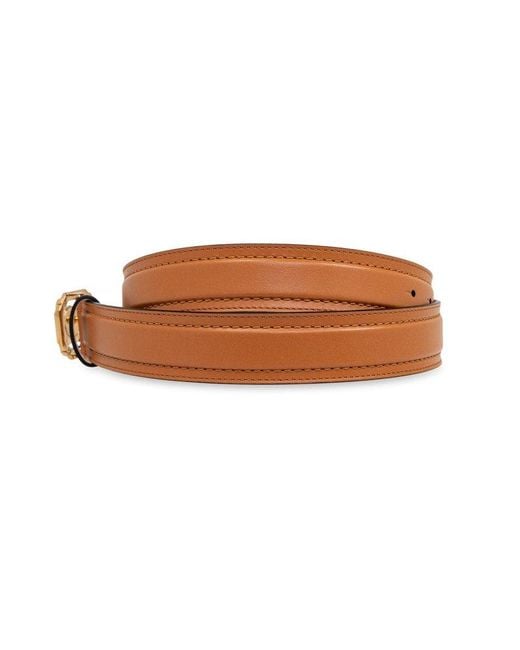 Versace Brown Leather Belt for men