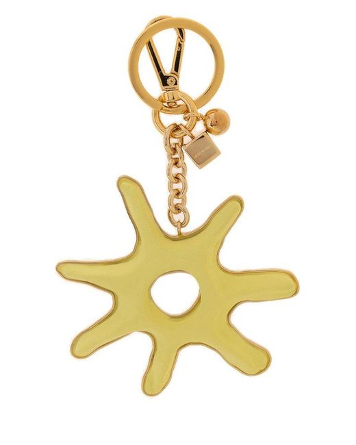 Jacquemus Metallic Sun Shaped Keyring