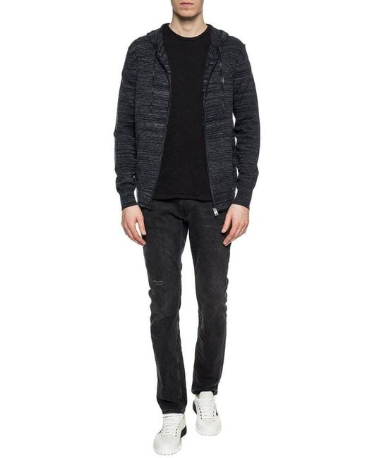 Rag & Bone Black Crewneck Short-Sleeved T-Shirt for men