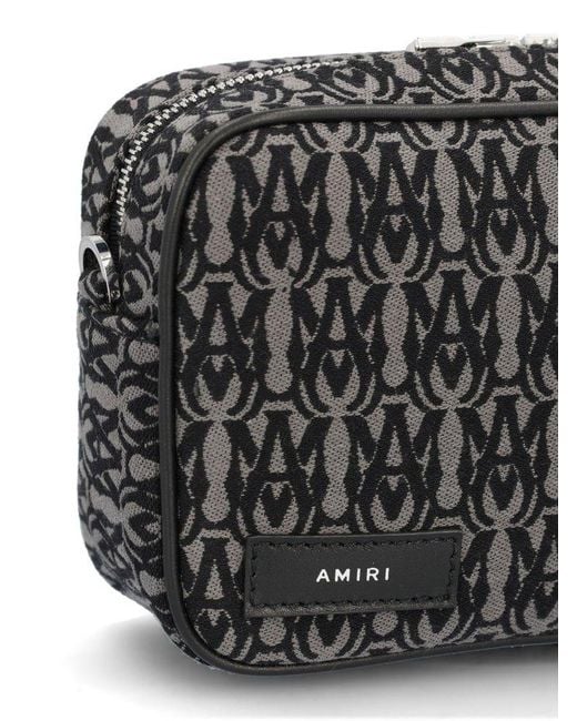 Amiri Ma Jacquard Zipped Crossbody Bag in Black for Men | Lyst Amiri Ma Jacquard Zipped Crossbody Bag in Black for Men | Lyst