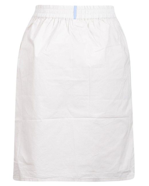 McQ Alexander McQueen White Genesis Ii Mini Skirt